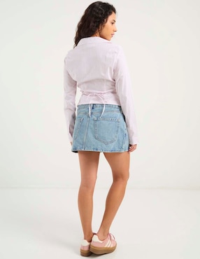 Falda mini Hollister a la cadera