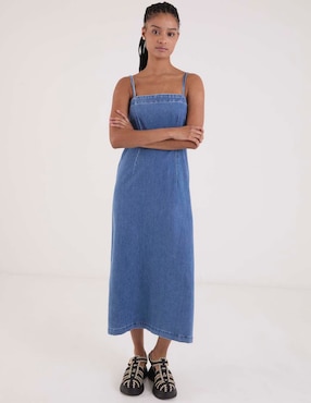 Vestido crop casual American Eagle para mujer