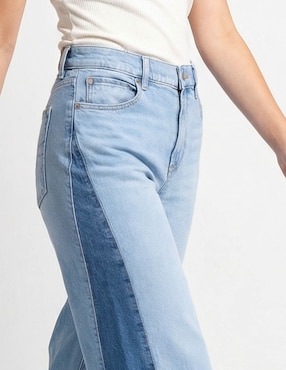 Jeans wide leg cintura media American Eagle para mujer