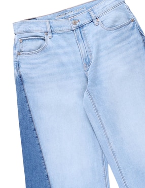 Jeans wide leg cintura media American Eagle para mujer