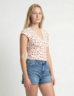 Short American Eagle de mezclilla para mujer