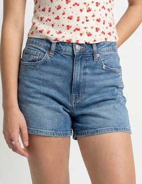 Short American Eagle de mezclilla para mujer