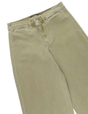 Jeans wide leg cintura media American Eagle para mujer