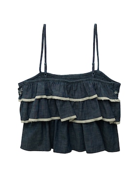 Top American Eagle escote cuadrado tirante ajustable