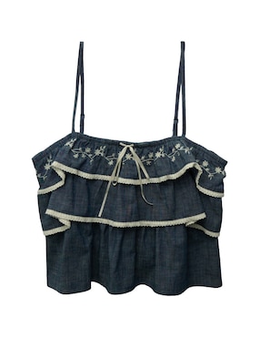 Top American Eagle escote cuadrado tirante ajustable