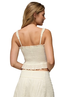 Top American Eagle escote cuadrado tirante ajustable