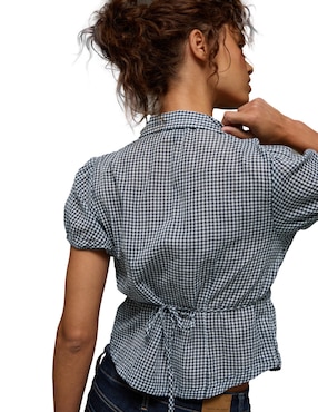 Blusa American Eagle manga corta para mujer