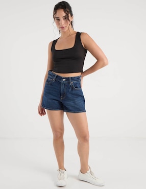Short American Eagle de mezclilla para mujer