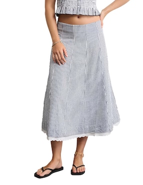 Falda crop American Eagle a la cadera