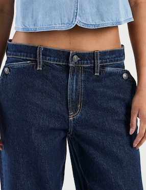 Jeans amplio American Eagle cintura para mujer