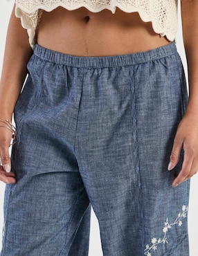 Pantalón acampanado American Eagle straight para mujer