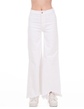 Pantalón acampanado Sarah Bustani regular para mujer