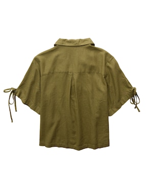 Blusa American Eagle manga corta para mujer