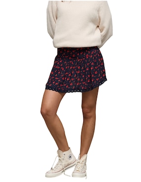 Falda mini American Eagle a la cintura