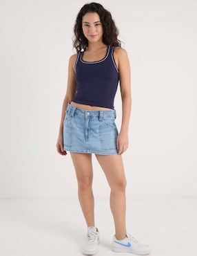 Falda short mini American Eagle a la cintura