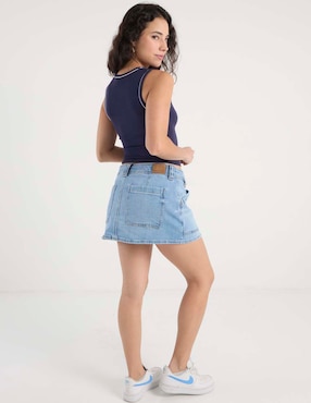 Falda short mini American Eagle a la cintura