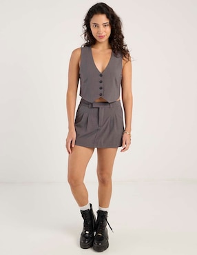 Short Coffee Bean para mujer