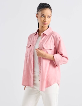 Blusa American Eagle manga larga para mujer
