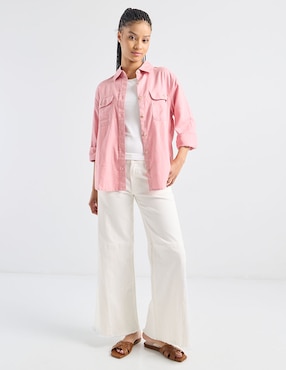 Blusa American Eagle manga larga para mujer