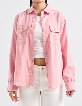 Blusa American Eagle manga larga para mujer