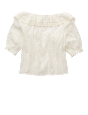 Blusa American Eagle manga corta para mujer