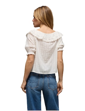 Blusa American Eagle manga corta para mujer