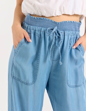 Pantalón jogger Coffee Bean slim para mujer