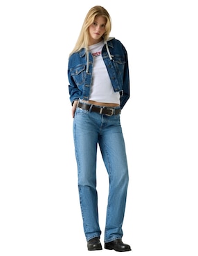 Chamarra denim Guess Jeans para mujer