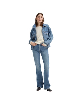 Jeans wide leg Levi's wedgie boot para mujer