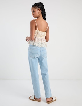 Jeans slim cintura media American Eagle para mujer