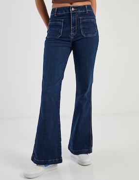 Jeans acampanado cintura That's It para mujer