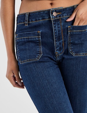Jeans acampanado cintura That's It para mujer