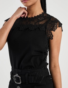 Blusa Biography manga corta para mujer