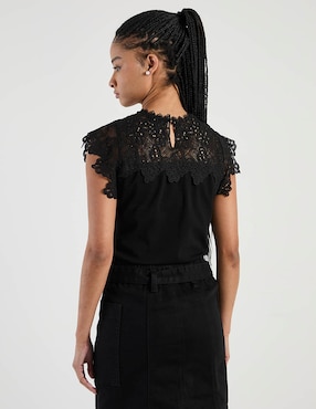 Blusa Biography manga corta para mujer