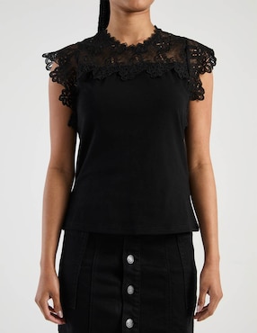 Blusa Biography manga corta para mujer
