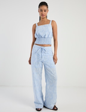 Pantalón relaxed Biography amplio para mujer