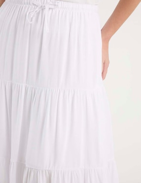 Falda midi That's It a la cintura