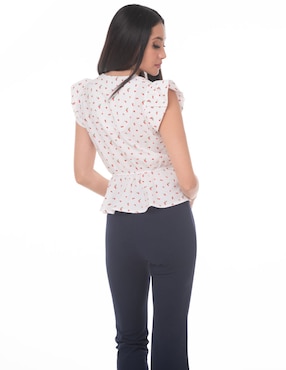 Blusa peplum Sarah Bustani para mujer