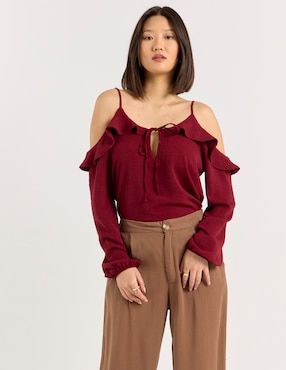 Blusa Salsa manga larga para mujer