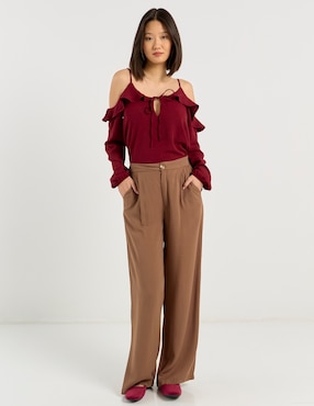 Blusa Salsa manga larga para mujer