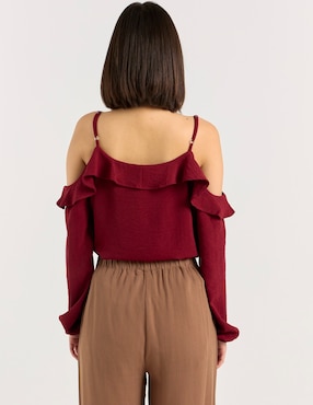 Blusa Salsa manga larga para mujer