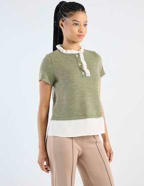 Suéter Salsa cuello redondo para mujer