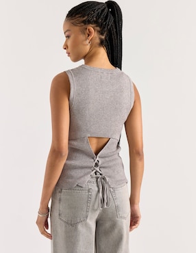 Blusa Salsa sin manga para mujer