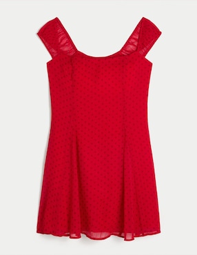 Vestido corto casual Hollister para mujer