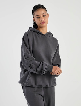 Sudadera con capucha y bolsa Hollister para mujer