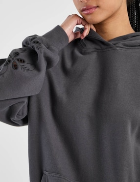 Sudadera con capucha y bolsa Hollister para mujer
