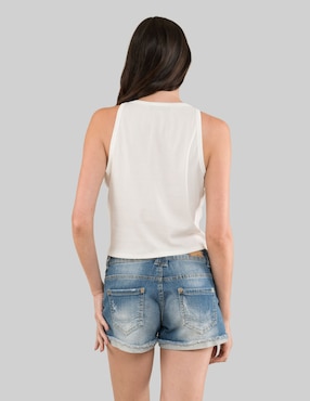 Top Tattoo cuello redondo