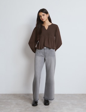Jeans straight Brownie S26-0595-002-801 para mujer