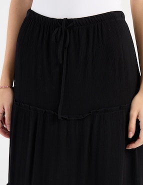 Falda crop Coffee Bean a la cintura