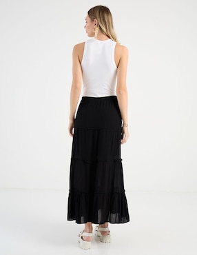 Falda crop Coffee Bean a la cintura